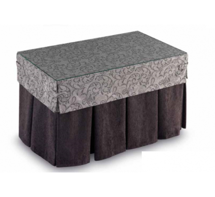 Mesa Camilla Modelo Rocky de 110x70 o 120x70 con Enaguas Incluidas