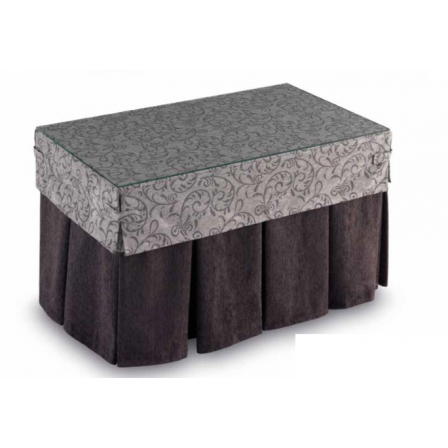 Mesa Camilla Modelo Rocky de 110x70 o 120x70 con Enaguas Incluidas