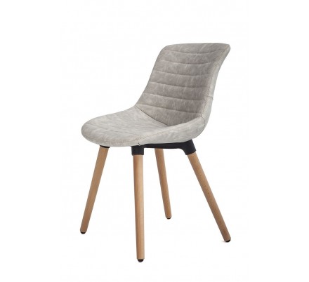 Silla Comedor Tena Ecocuero Varios Colores