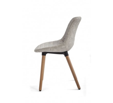 Silla Comedor Tena Ecocuero Varios Colores