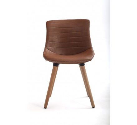Silla Comedor Tena Ecocuero Varios Colores