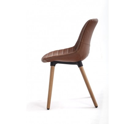 Silla Comedor Tena Ecocuero Varios Colores