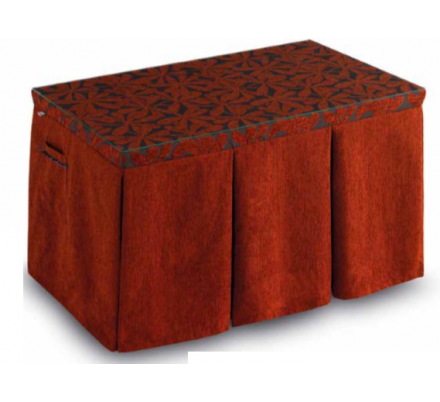 Mesa Camilla Modelo Rocky de 110x70 o 120x70 con Enaguas Incluidas