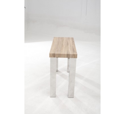 CONSOLA MODELO BORA-BORA MDF-ACERO 110X40 VARIOS COLORES