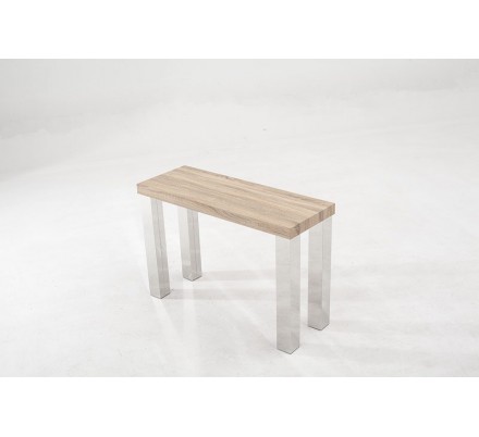 CONSOLA MODELO BORA-BORA MDF-ACERO 110X40 VARIOS COLORES