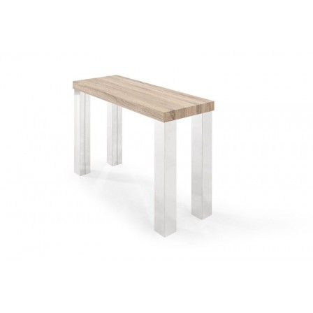 CONSOLA MODELO BORA-BORA MDF-ACERO 110X40 VARIOS COLORES