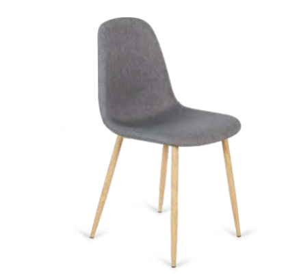 Silla Diseño Tulip Tapizada Modelo Córdoba