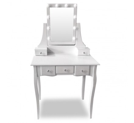 TOCADOR GLAM BLANCO - Imagen 1