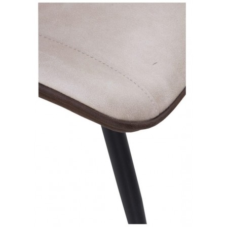 SILLÓN GIRATORIO TAPIZADO MODELO MAURO PATAS METALICAS TERCIOPELO AZUL