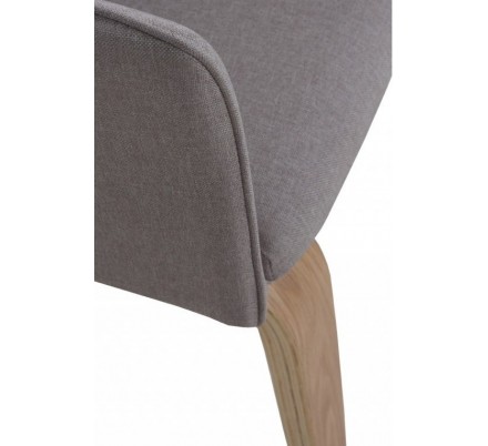 SILLÓN GIRATORIO TAPIZADO MODELO MAURO PATAS METALICAS TERCIOPELO AZUL