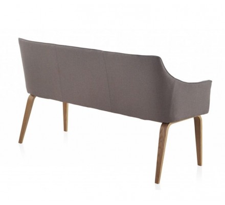 SILLÓN GIRATORIO TAPIZADO MODELO MAURO PATAS METALICAS TERCIOPELO AZUL