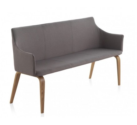 SILLÓN GIRATORIO TAPIZADO MODELO MAURO PATAS METALICAS TERCIOPELO AZUL