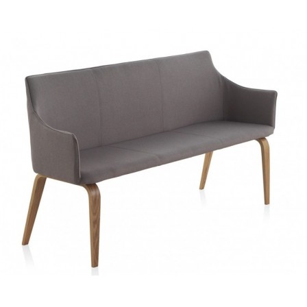 SILLÓN GIRATORIO TAPIZADO MODELO MAURO PATAS METALICAS TERCIOPELO AZUL