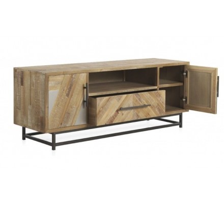 APARADOR 3 PUERTAS 3 CAJONES MODELO DISSET MADERA DE ACACIA 160x105