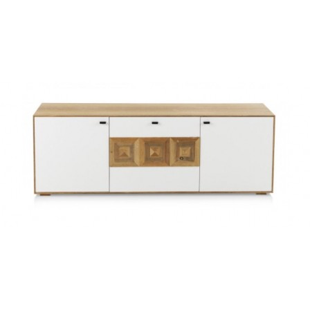 Composicion ARGOTES en color sable / blanco de 290,2 x 190,5 x 39,9 cm