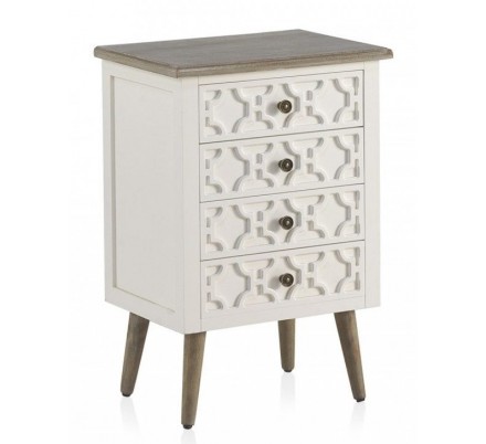 APARADOR 3 PUERTAS 3 CAJONES MODELO DISSET MADERA DE ACACIA 160x105