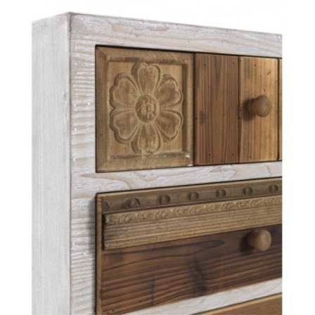 APARADOR 3 PUERTAS 3 CAJONES MODELO DISSET MADERA DE ACACIA 160x105