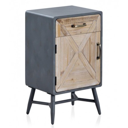 MESITA 3 CAJONES  MADERA DE ABETO MODELO BUDAPES  40X35X67