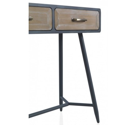 MESITA 3 CAJONES  MADERA DE ABETO MODELO BUDAPES  40X35X67