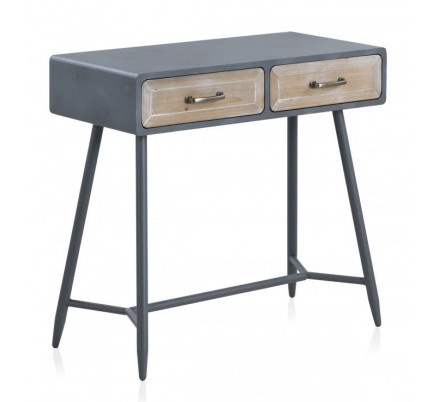 MESITA 3 CAJONES  MADERA DE ABETO MODELO BUDAPES  40X35X67