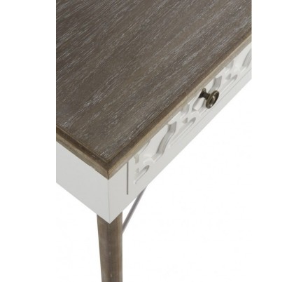 MESITA 3 CAJONES  MADERA DE ABETO MODELO BUDAPES  40X35X67