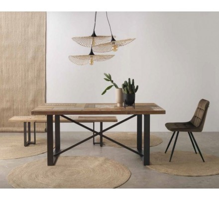 MESA COMEDOR FIJA MODELO LOX VARIAS MEDIAS - VARIOS COLORES