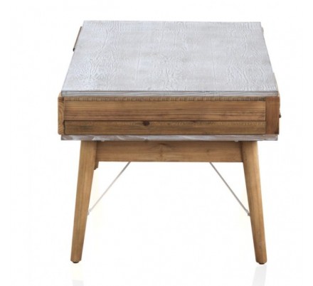 MESITA 3 CAJONES  MADERA DE ABETO MODELO BUDAPES  40X35X67
