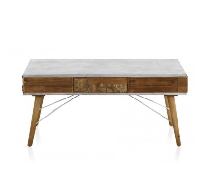 MESITA 3 CAJONES  MADERA DE ABETO MODELO BUDAPES  40X35X67