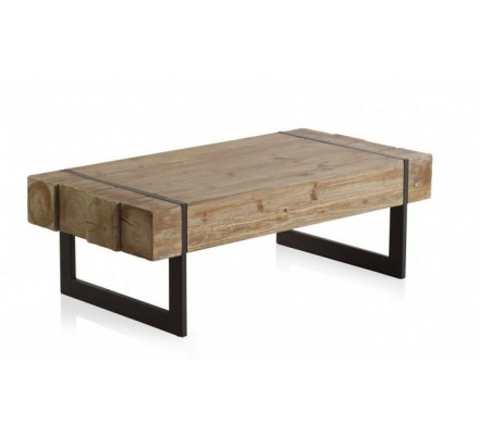 MESA CENTRO MADERA MODELO TROPICAL 120X60