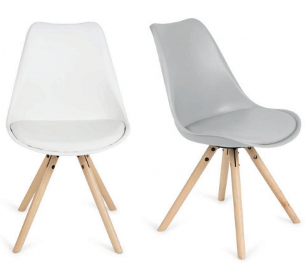 Silla Ralf Diseño Nórdico Varios Colores