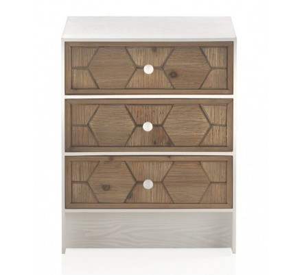 APARADOR 3 PUERTAS 3 CAJONES MODELO DISSET MADERA DE ACACIA 160x105