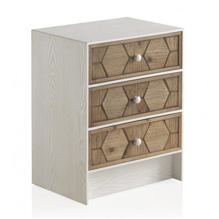 APARADOR 3 PUERTAS 3 CAJONES MODELO DISSET MADERA DE ACACIA 160x105