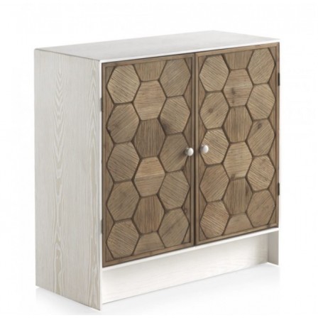 APARADOR 3 PUERTAS 3 CAJONES MODELO DISSET MADERA DE ACACIA 160x105