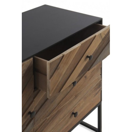 APARADOR 3 PUERTAS 3 CAJONES MODELO DISSET MADERA DE ACACIA 160x105