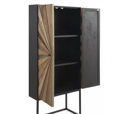 APARADOR 3 PUERTAS 3 CAJONES MODELO DISSET MADERA DE ACACIA 160x105