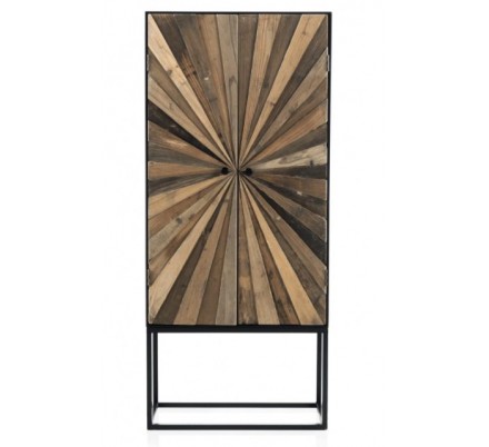 APARADOR 3 PUERTAS 3 CAJONES MODELO DISSET MADERA DE ACACIA 160x105