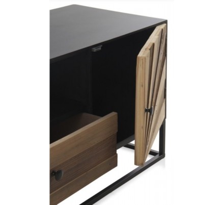 APARADOR 3 PUERTAS 3 CAJONES MODELO DISSET MADERA DE ACACIA 160x105