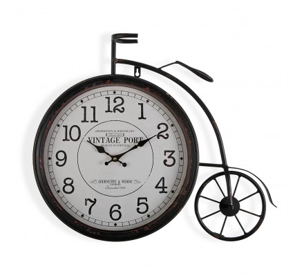 RELOJ PARED BICICLETA - Imagen 1