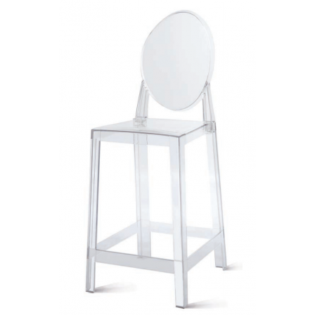 Taburete Peral Transparente