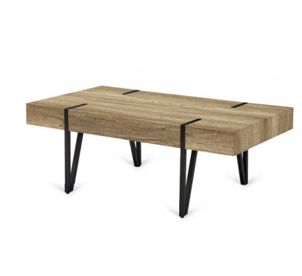 MESA DE CENTRO CANTRY ROBLE ENVEJECIDO 110X40