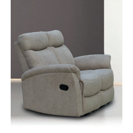 SILLON RELAX  VALENTINO 1 PLAZA COLOR GRIS