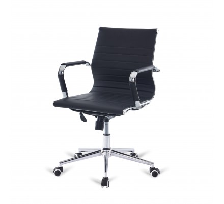 SILLA OFICINA ERGONÓMICA MODELO TARA NEGRO