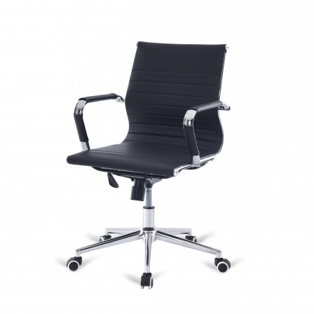 SILLA OFICINA ERGONÓMICA MODELO TARA NEGRO