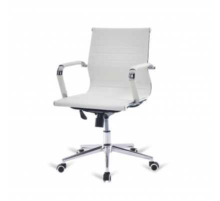 SILLA OFICINA ERGONÓMICA MODELO TARA BLANCO