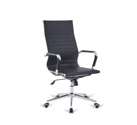 SILLA OFICINA ERGONÓMICA MODELO TARA ALTA NEGRO