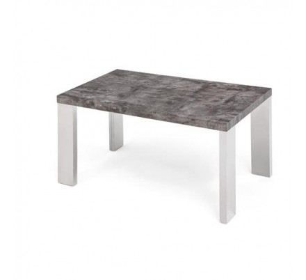MESA DE COMEDOR RIPA MDF-ACERO INOXIDABLE 160x90