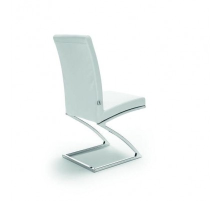 Silla Comedor modelo Leli Ecopiel - Acero Varios Colores