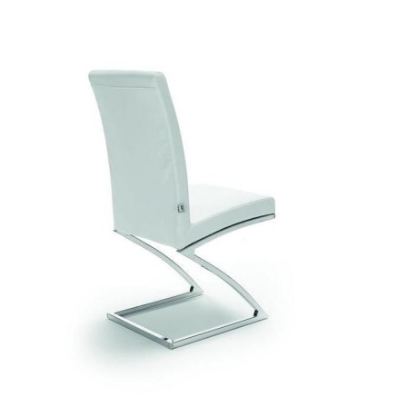 Silla Comedor modelo Leli Ecopiel - Acero Varios Colores