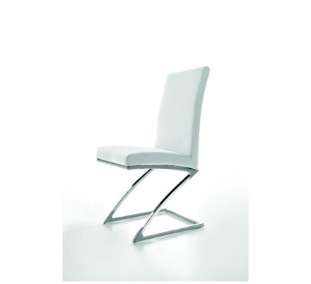 Silla Comedor modelo Leli Ecopiel - Acero Varios Colores