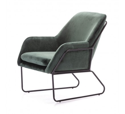BUTACA MODELO 894 TERCIOPELO VERDE